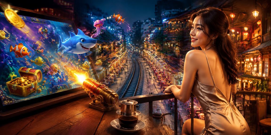 Không gian quán cà phê Hà Nội với người dùng trẻ đang xem giải esports và theo dõi kèo trực tuyến